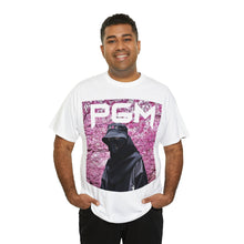 Load image into Gallery viewer, Cherry Blossom NInja Project Gas Mask Men's Heavyweight Cotton Short Sleeve Crew Neck T-Shirt