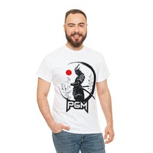 Load image into Gallery viewer, Samurai Peace Men's Heavyweight Cotton Short Sleeve Crew Neck T-Shirt
