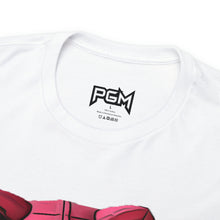 Load image into Gallery viewer, Digital Cat Project Gas Mask Heavyweight Cotton Short Sleeve Crew Neck T-Shirt