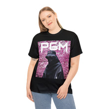 Load image into Gallery viewer, Cherry Blossom NInja Project Gas Mask Men's Heavyweight Cotton Short Sleeve Crew Neck T-Shirt