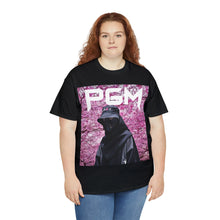 Load image into Gallery viewer, Cherry Blossom NInja Project Gas Mask Men's Heavyweight Cotton Short Sleeve Crew Neck T-Shirt