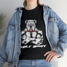 Load image into Gallery viewer, Built Beefy Project Gas Mask Heavyweight Cotton Tee