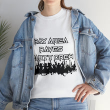 Load image into Gallery viewer, Bay Area Raves Party Crew San Jose State Raver Heavy Cotton Tee