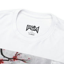 Load image into Gallery viewer, Project Gas Mask Yin-Yang Cory Fish Stencil Men's Heavyweight Cotton Short Sleeve Crew Neck T-Shirt