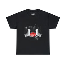 Load image into Gallery viewer, Save the Music Bay Area Raves Project Gas Mask Heavyweight Cotton Tee
