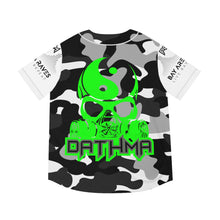 Load image into Gallery viewer, Project Gas Mask Bay Area Raves Dathma Baseball Jersey