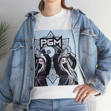 Load image into Gallery viewer, Twins Project Gas Mask Men's Heavyweight Cotton Short Sleeve Crew Neck T-Shirt