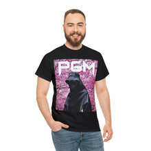 Load image into Gallery viewer, Cherry Blossom NInja Project Gas Mask Men's Heavyweight Cotton Short Sleeve Crew Neck T-Shirt