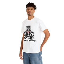 Load image into Gallery viewer, Built Beefy Project Gas Mask Heavyweight Cotton Tee
