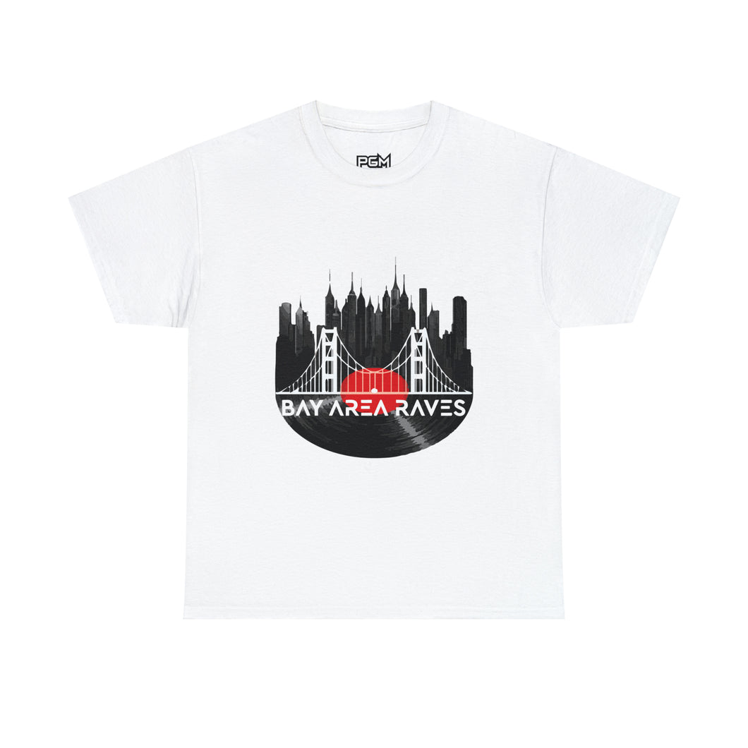 Save the Music Bay Area Raves Project Gas Mask Heavyweight Cotton Tee