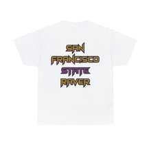 Load image into Gallery viewer, Bay Area Raves Party Crew San Francisco State Raver Heavy Cotton Tee
