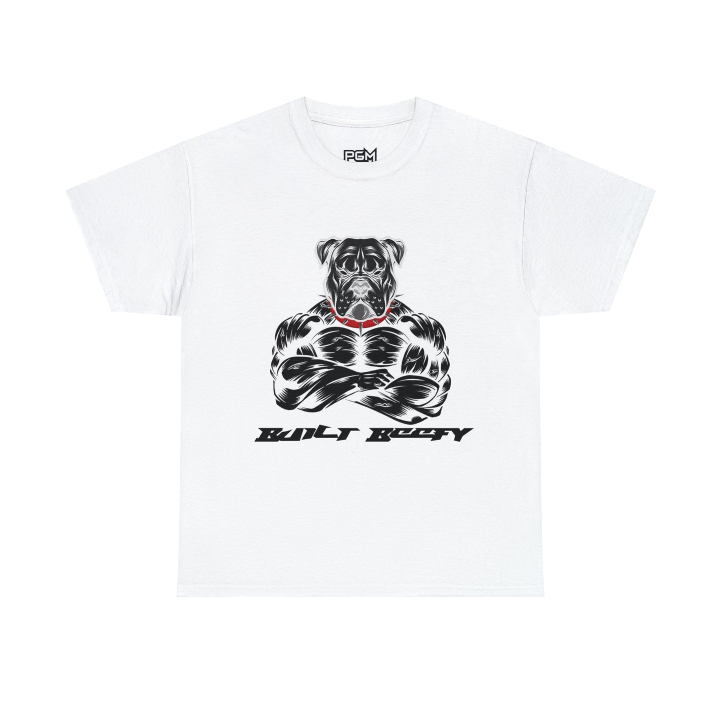 Built Beefy Project Gas Mask Heavyweight Cotton Tee