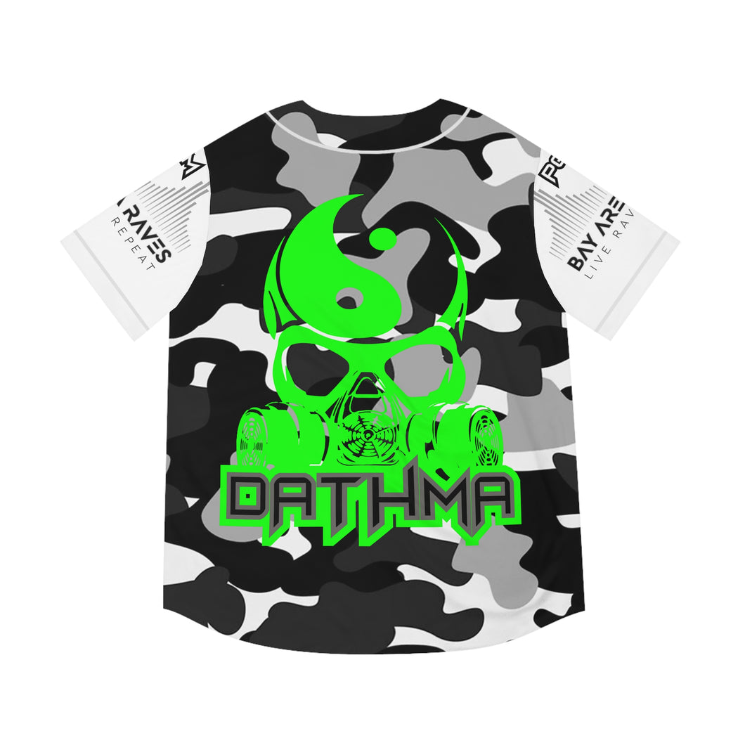 Project Gas Mask Bay Area Raves Dathma Baseball Jersey