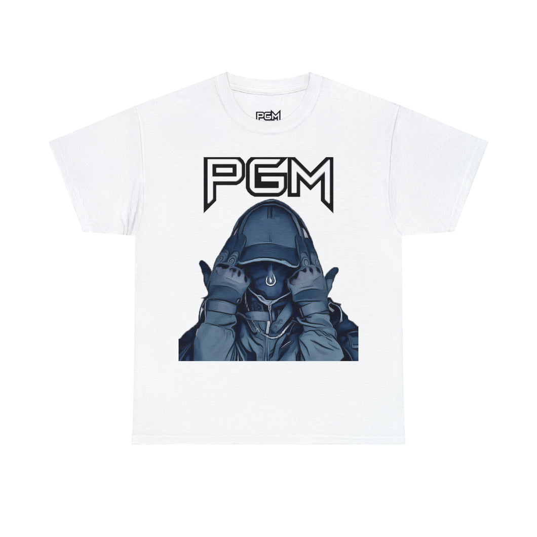 Rebellion Project Gas Mask Heavyweight Cotton Short Sleeve Crew Neck T-Shirt