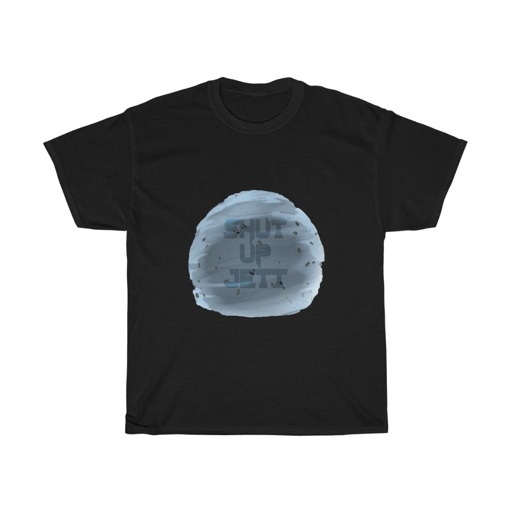 Shut up Jett Project Gas Mask Heavyweight Cotton Short Sleeve Crew Neck T-Shirt