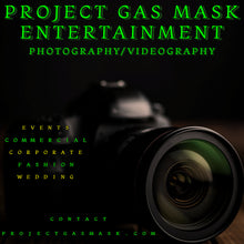 Load image into Gallery viewer, Photography And Videography Project Gas Mask Crew
