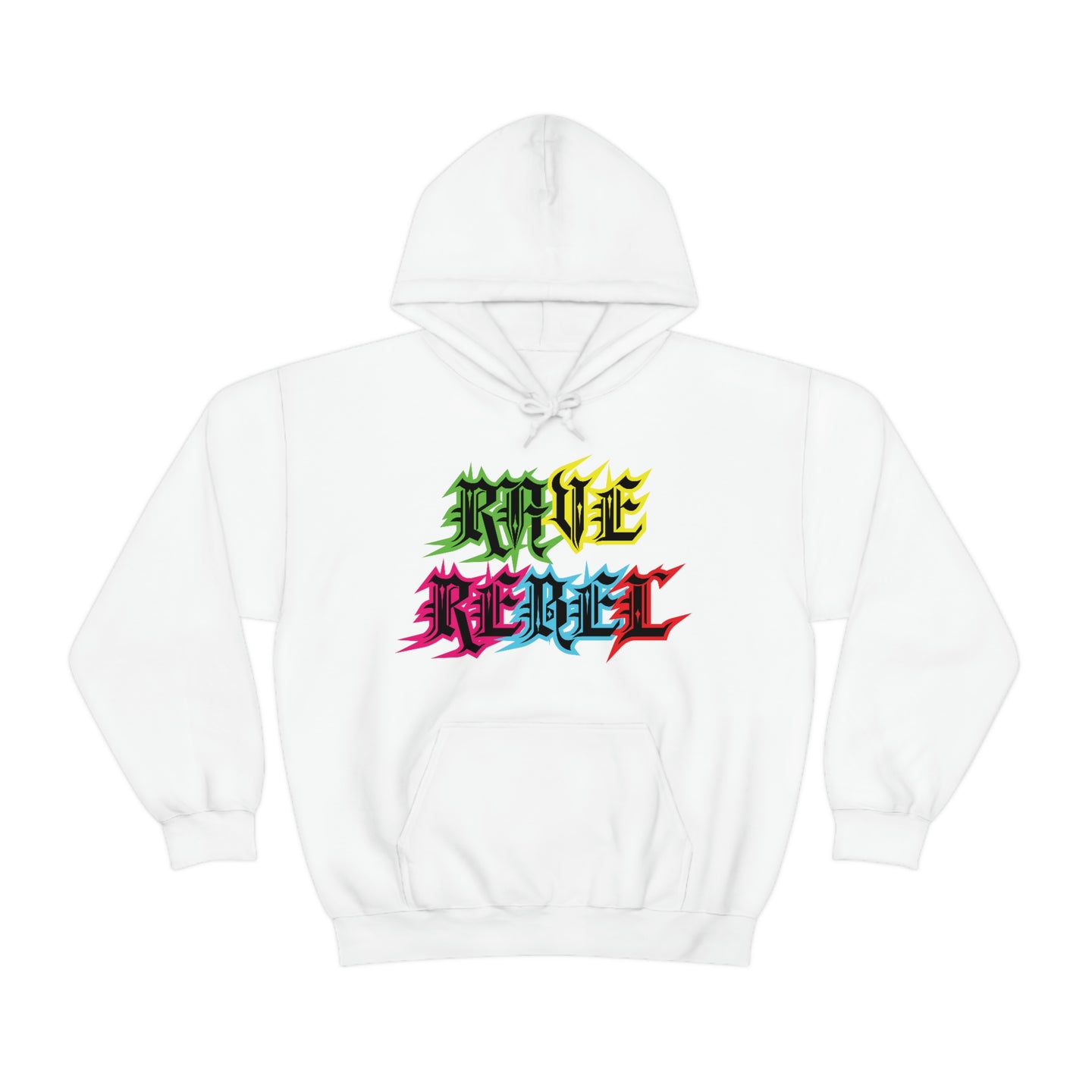 Rave Rebel PGM Entertainment Heavyweight Pullover Hoodie
