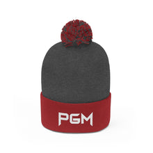 Load image into Gallery viewer, Project Gas Mask Pom Pom Beanie

